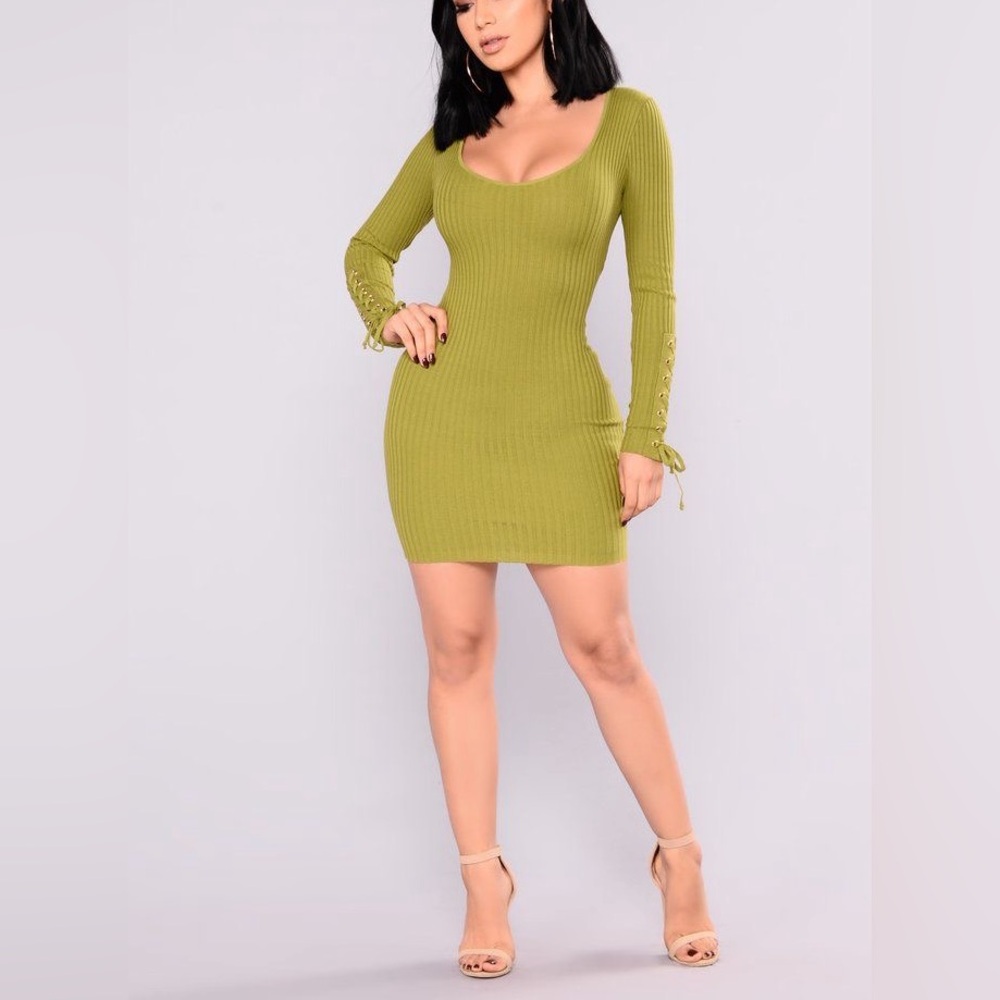 Ribbed SUPER Stretchy Body Con Dress